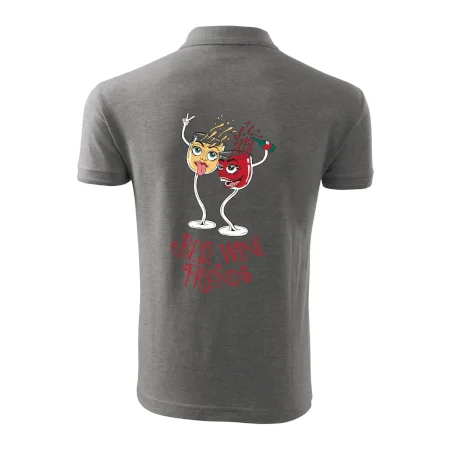 Best wine friends dancing (Pecka design)