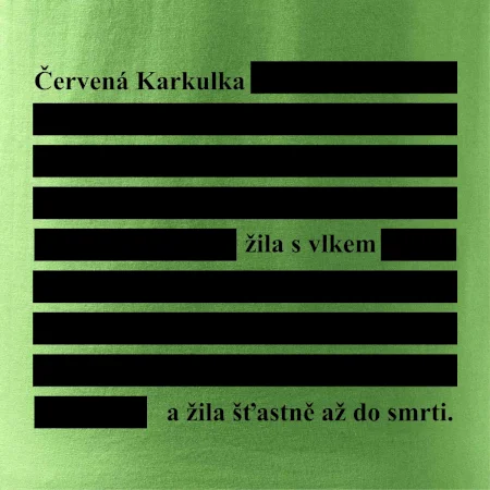 Červená karkulka žila s vlkem