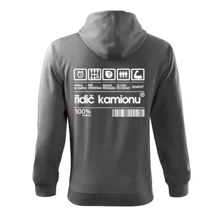 Čárový kód řidič kamionu