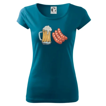Pivo a klobása