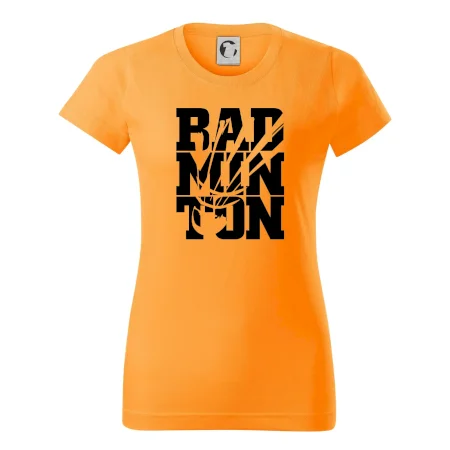 Badminton nápis