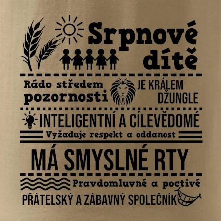 Narozeniny srpen