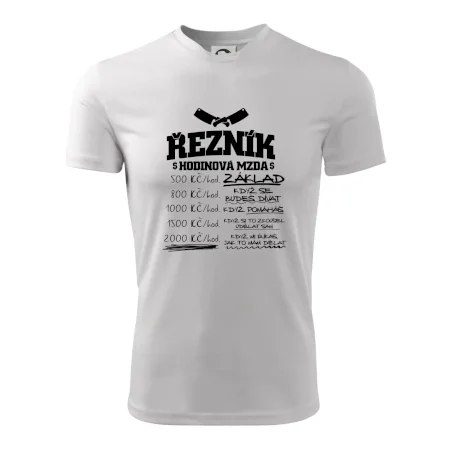 Hodinová mzda řezník