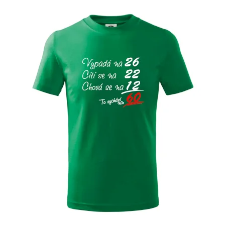 Vypadá, cítí se, chová se - 60 let