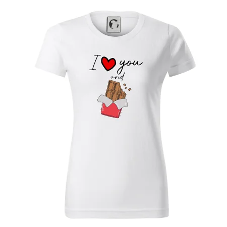 I love you and chocolate
