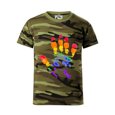 LGBT hand print
