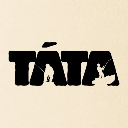 Táta nápis - rybář