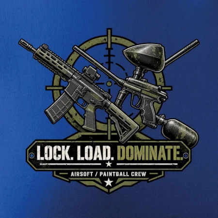 Taktická výzva lock load dominate airsoft
