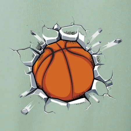 Basketbal míč v triku