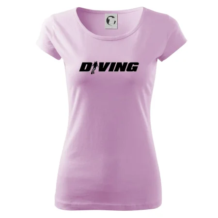 Diving nápis potápěč