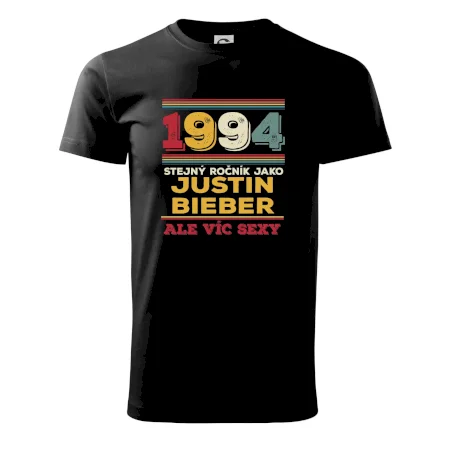 1994 stejný ročník jako Justin Bieber