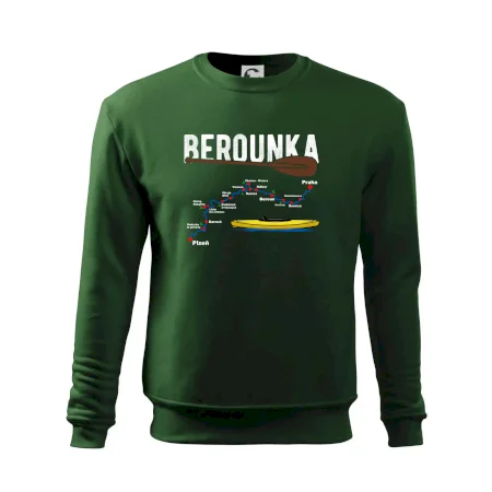 Mapa řeky Berounky