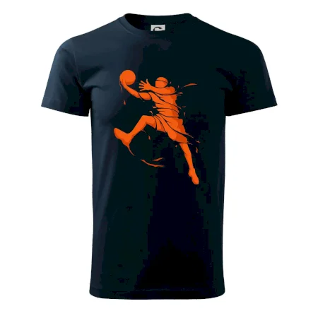 Basketball player splash