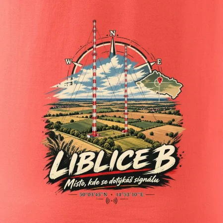 Liblice B vysílače v české krajině
