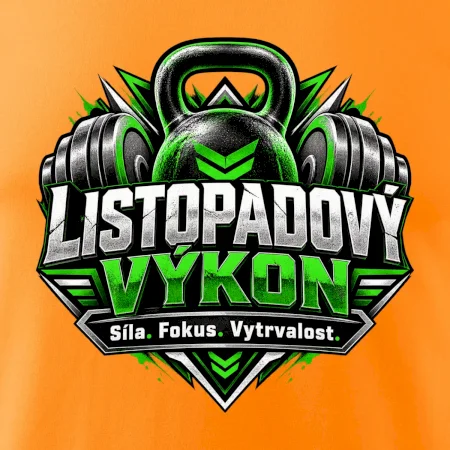 Listopadový výkon kettlebell a zelené činky