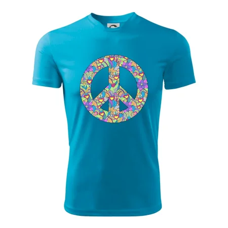 Peace symbol mandela