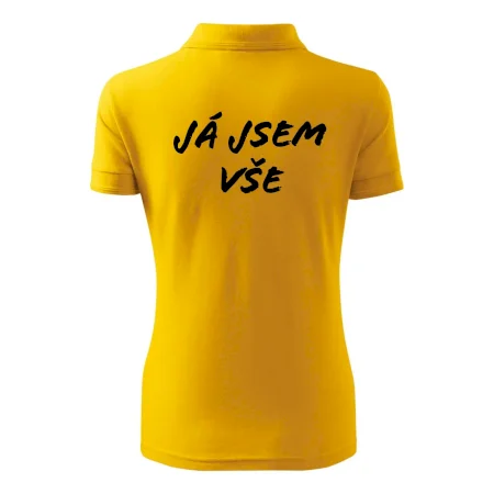 Nápis Já jsem vše!