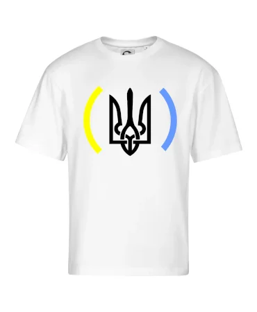 Ukrajina trojzubec s barvami