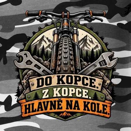 Do kopce z kopce hlavně na kole
