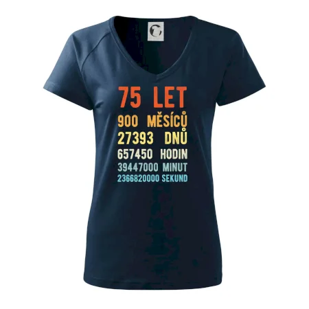 Narozeniny 75 přepočet času