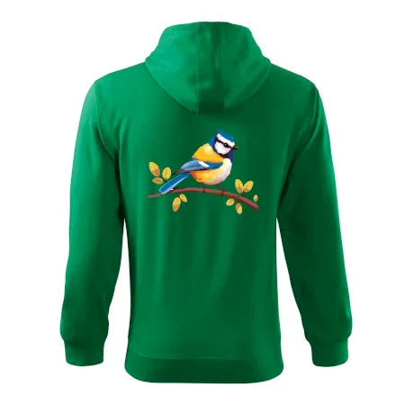 Sýkorka modřinka kreslená