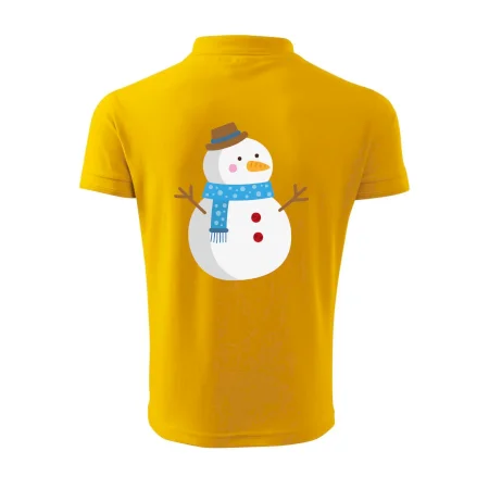 Sněhulák se šálou