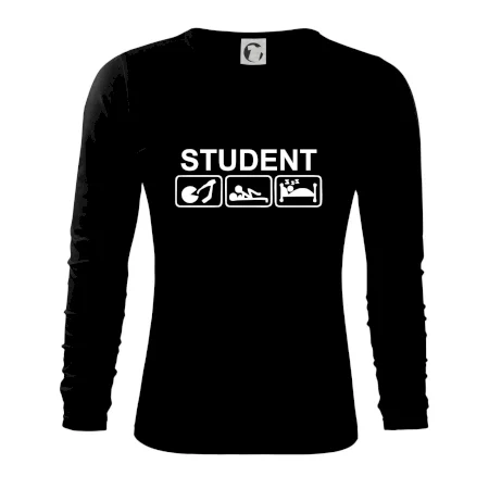 Pít užívat spát - student