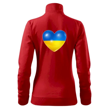 Ukrajina srdce vlajka