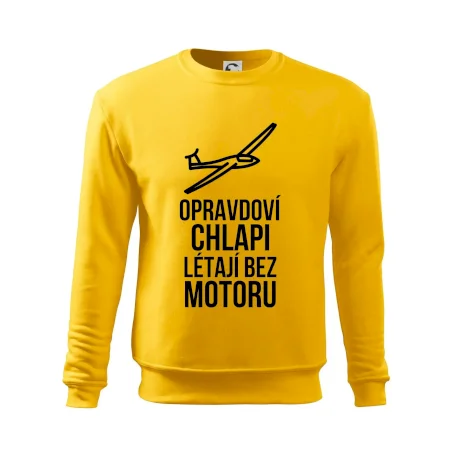 Opravdovi chlapi létají bez motoru