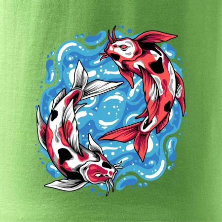 Yin & Yang Koi kapr - červený