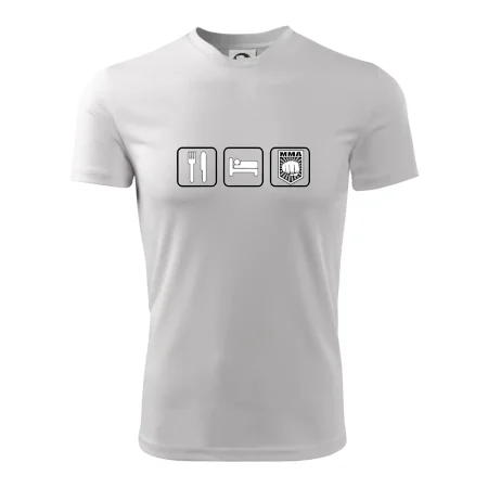 Eat sleep MMA v řádku