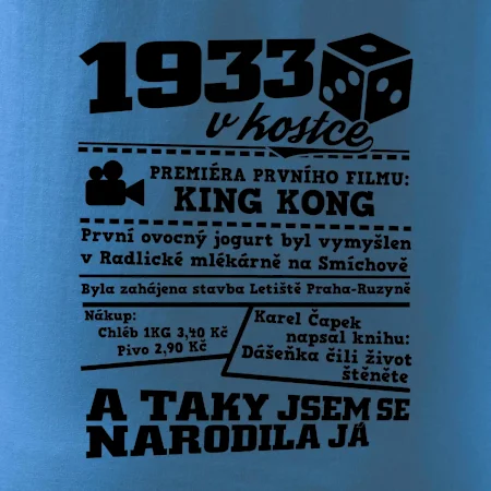 1933 v kostce