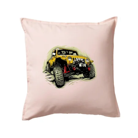 Žlutý offroad s navijákem