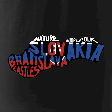 Mapy - názvy měst - Slovensko