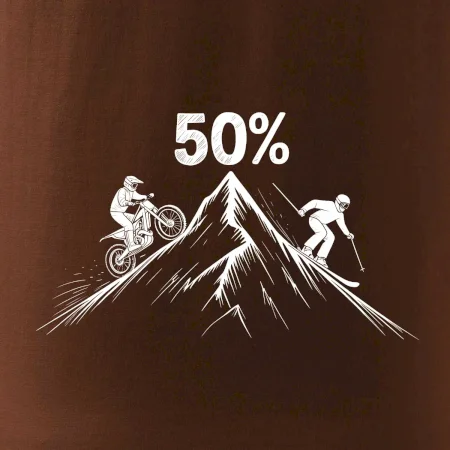 Narozeniny motorkář enduro a lyžař 50