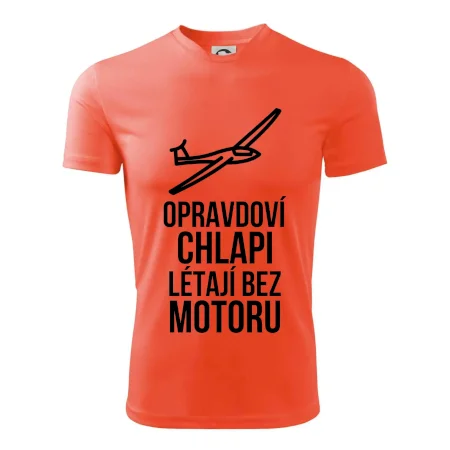 Opravdovi chlapi létají bez motoru