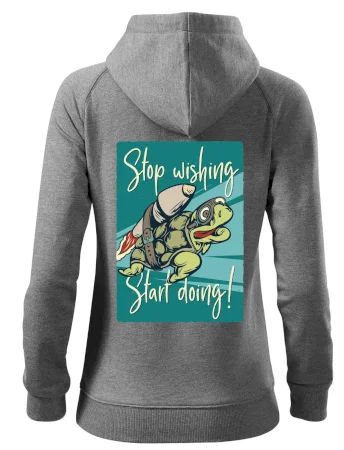 Stop wishing start doing želva