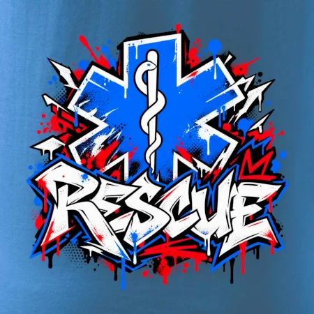 Rescue - Graffiti nápis