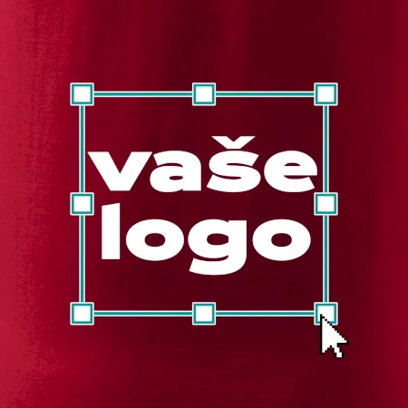 Vlastní logo na prsu - Tričko s vlastním logem