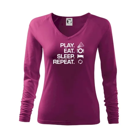 Play Eat Sleep Repeat badminton
