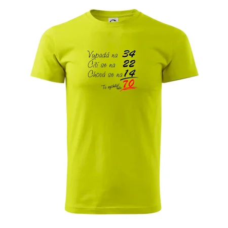 Vypadá, cítí se, chová se - 70 let