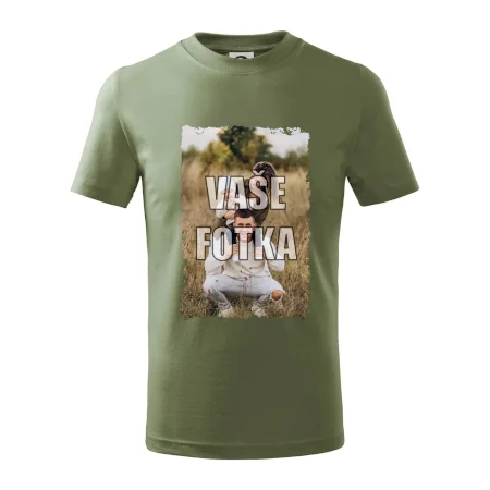 Triko s vlastní fotkou