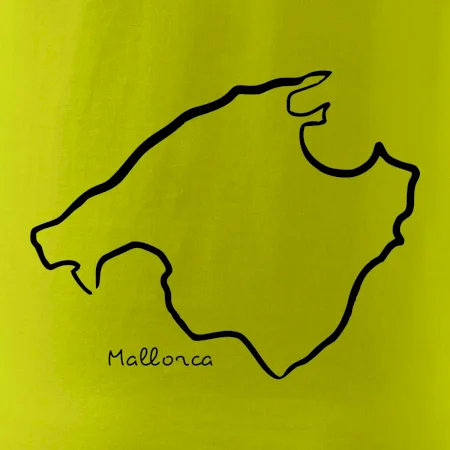 Mallorca - obrys ostrova