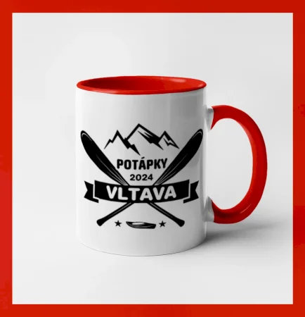 Na vodu - pádla hory (vlastní nápis)
