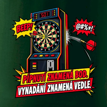 Pípnutí znamená bod. Vynadání znamená vedle