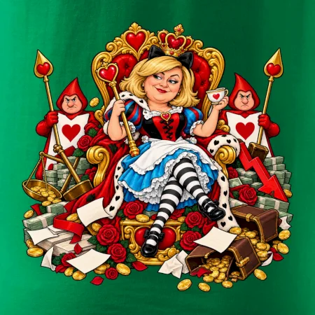Alenka v říši dluhů královna rozpočtu