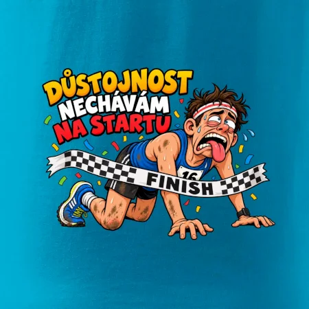 Běžec důstojnost nechávám na startu
