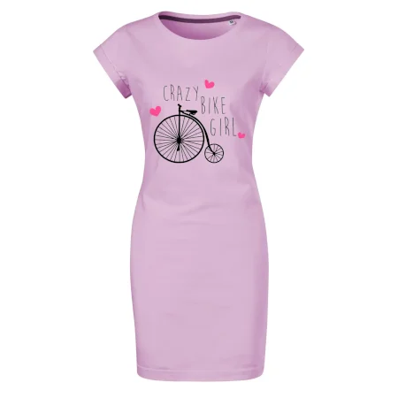 Crazy bike girl