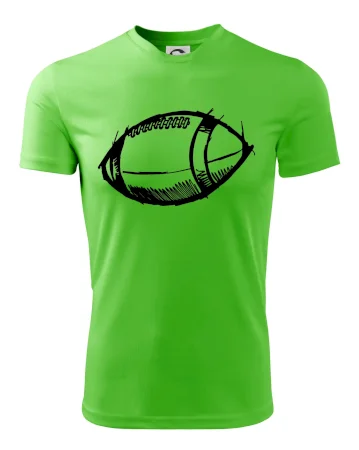 Americký fotbal míč skica
