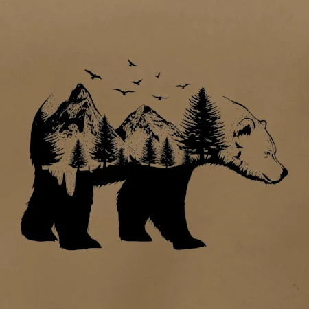 Medvěd ilustrace